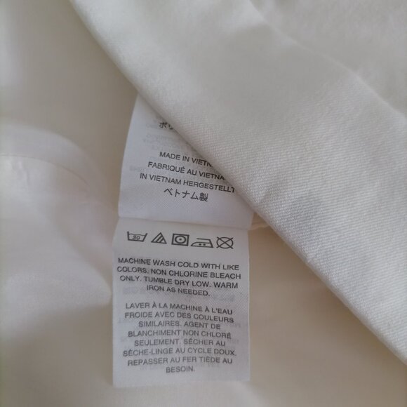 J .Crew Ivory Slit Side Zip Straight & Pencil Skirt Size 20T New With Defect - Picture 7 of 9